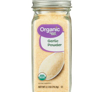 Great Value Organic Garlic Powder, 2.5 oz